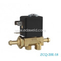 Europe Type AC12V 24V Tube Connector Valve